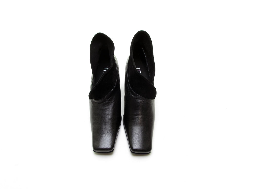 UGG Black Brown Tall Heels Shoe Size 6 Boots – ReturnStyle